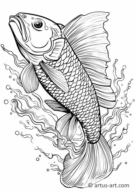 Pike Coloring Page